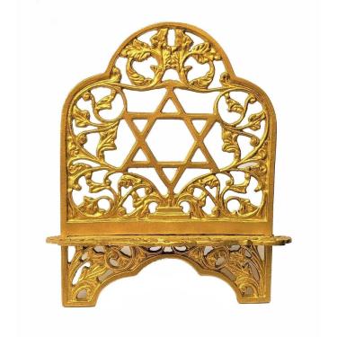 Imagem de Porta Bíblia Suporte Para Bíblia Especial Dourado Estrela