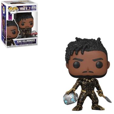Imagem de Funko Pop Marvel What If? 878 King Killmonger