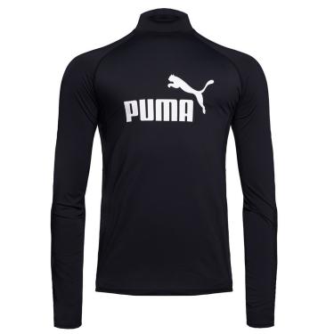 Imagem de Camisa Térmica Puma UV50+ Manga Longa Masculina - Preto