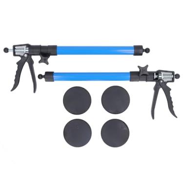 Imagem de HEEPDD Hastes de Suporte Telescópicas Com Pastilhas Não Deslizantes Aço Inoxidável Ajuste para Trabalhar Madeira, 2pcs para Madeira, 2pcs para Instalação de Teto NAN