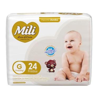 Imagem de Fralda Mili LoveCare Jumbo G c/ 24 unidades