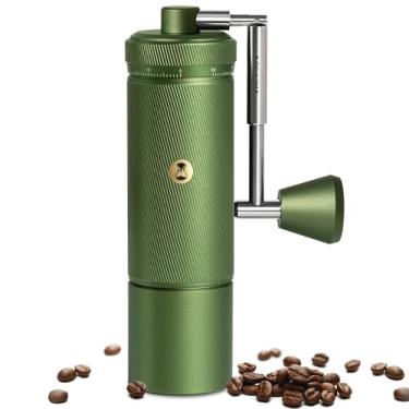 Imagem de Moedor de café manual TIMEMORE S3 com ajuste externo e rebarba patenteada de aço inoxidável, moedor de café manual de alta precisão, moedor de café expresso premium, Chestnut S3 - verde