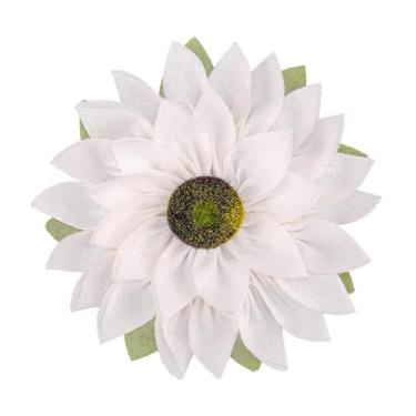 Imagem de Vaveren Guirlanda de artificial, placa de boas-vindas, adereços para fotos, guirlanda de estopa, enfeite de parede para festa de comemoração, fazenda, Branco