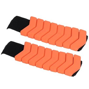 Imagem de aqxreight 1 par Peso de Rolamento de Peso Pulseira No Tornozelo Pulso Cinto para Fitness Esportes (#2)