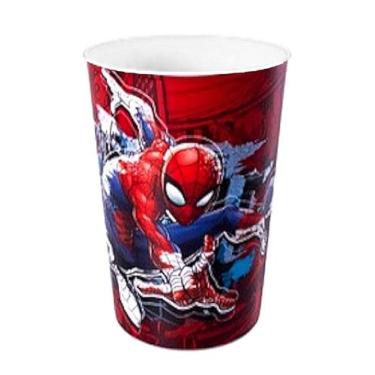 Imagem de Copo Do Homem Aranha Infantil Livre Bpa 320ml  1 unidade - Plasútil, C