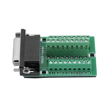 Imagem de DB26-M2-01 Módulo de Placa PCB do Terminal do Conector Feminino, Material de, Trabalho Estável, Marcação Clara, Conveniente para Fiação, Design Compacto, Forte Aplicabilidade