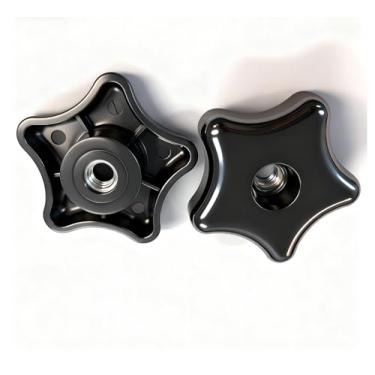 Imagem de DUODUO Substituição do puxador - Adequado para Toro 106-4161 e 114-3779, compatível com Power Clear 621/721, soprador de neve transparente rápido CCR 6053, plástico ABS durável (2 porcas de alça)