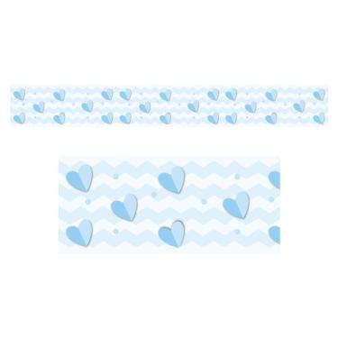 Imagem de Adesivo Faixa De Parede Infantil Coração Np399
