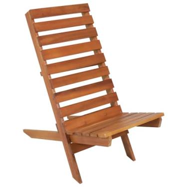 Imagem de Cadeira Espreguiçadeira Desmontável de Madeira Sunset Bel