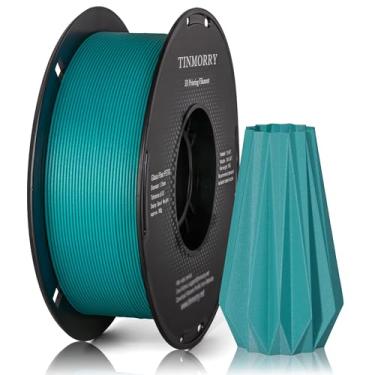 Imagem de TINMORRY Filamento PETG de fibra de vidro de 1,75 mm, filamento de impressão 3D PETG GF de alta resistência ao impacto, durabilidade e rigidez, PETG fosco serve para a maioria das impressoras 3D FDM