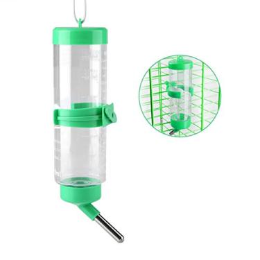 Imagem de Pssopp Garrafa de Água para Animais de Estimação, 250 ml, Automática, Sem Gotejamento, para Gatos, Coelhos, Hamster, Furão