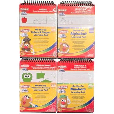 Imagem de Conjunto de 3 blocos de aprendizagem Playskool apagáveis a seco (1-20)