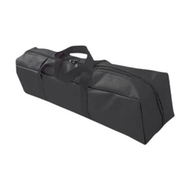 Imagem de oshhni Bolsa de armazenamento para camping, bolsa de mão impermeável em tecido Oxford com zíper para varetas de barraca, almofada para vareta de toldo, 130x20x20cm