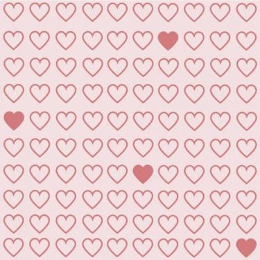 Imagem de Papel De Parede Infantil Corações Rosa