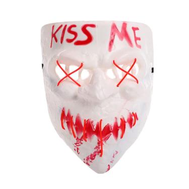 Imagem de Máscara LED Luminous Purgess Kiss Me PP Full Face Traje
