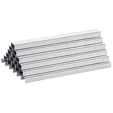 Imagem de meite Grampos T50, Grampos De 1/4 De Polegada Para Serviço Pesado Para Pistola De Grampos, Grampos De Estofamento Galvanizados Crown De Calibre 20 De 3/8 De Polegada, Grampos Para Pistola De Grampo