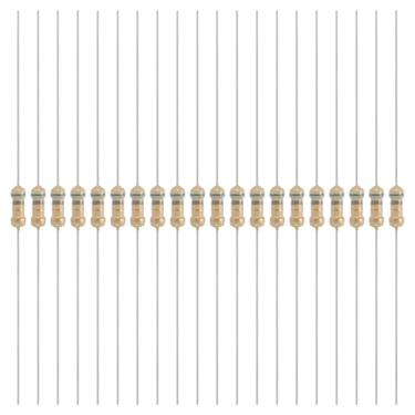 Imagem de YOKIVE 200 peças 1/4W (0,25 Watts) 6,8 Ohm 5% Resistor de filme de carbono, resistor fixo único de filme de carbono | Ótimo para dispositivos eletrônicos DIY, placas de circuito, sensores