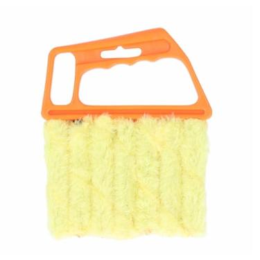 Imagem de Limpador de persianas, mini espanador lavável com design portátil de 7 lâminas para limpeza doméstica e de cozinha