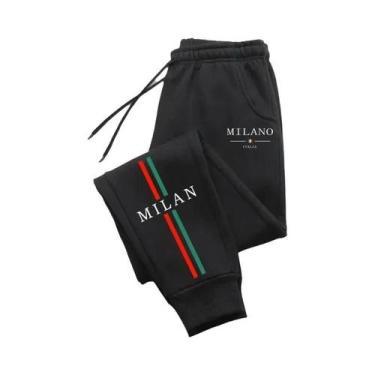 Imagem de Calças Jogger Impressas Da Cidade De Milão Para Homens E Mulheres, Out