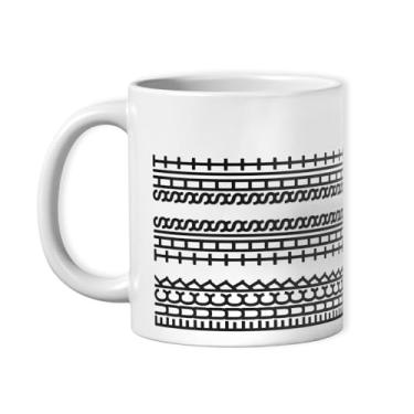 Imagem de TEAWOO Presente de aniversário engraçado mensagem oculta caneca de café cerâmica 325 ml, presentes de elefante branco para adultos, presentes de mordaça para colegas de trabalho, presente de Natal