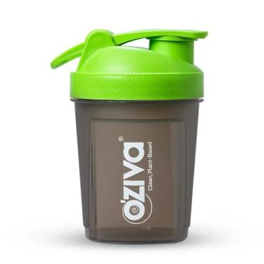 Imagem de Mini coqueteleira com bola coqueteleira, topo verde, 300 ml