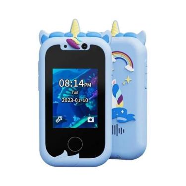 Imagem de Brinquedo Educacional Musical de Telefone de Bebê Unicórnio com Capa d