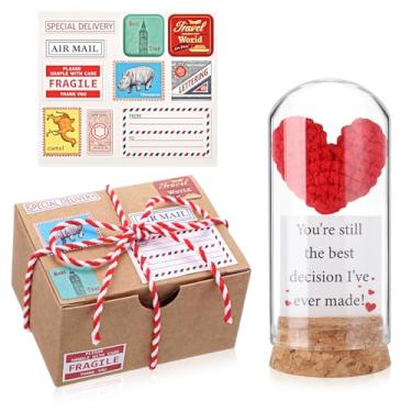 Imagem de Yungyan Presentes românticos feitos à mão para ele, presentes de amor para ela, presente de aniversário para ele, lembrança I Love You, casamento de esposa e marido, Natal, romântico para namorada e