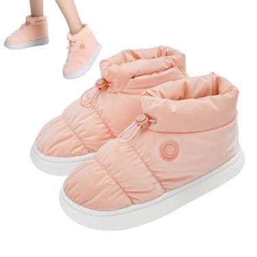 Imagem de Sapatos de aquecimento,Botas aquecidas, Pés aquecidos sapatos quentes, Pés térmicos sapatos de calor, elétricos mais quentes do pé, aquecedor elétrico do pé para, aquecidos par