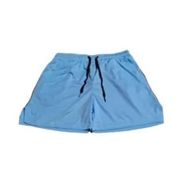 Imagem de Bermuda Esportiva Masculina plus Size Em Malha Respirável, Tendência D