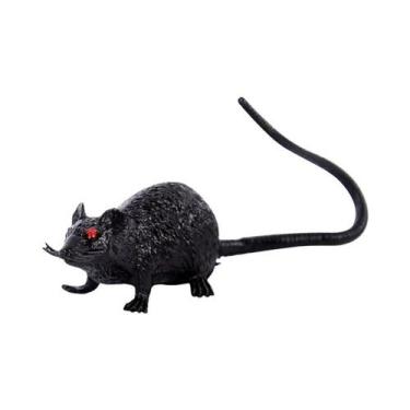 Imagem de Modelo De Rato Miniatura Realista 10 Peças Brinquedo De Terror De Hall