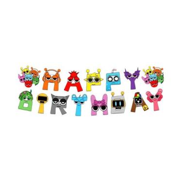 Imagem de Decoração De Festa De Aniversário Infantil Tema Incrediboxes Sprunki B