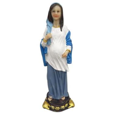 Imagem de Escultura Nossa Senhora Grávida 19Cm - Meerchi