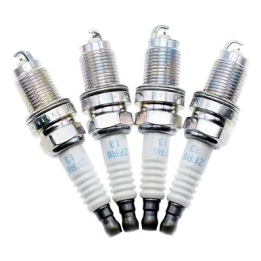 Imagem de Vela de ignição de irídio 4/6 peças 12290-RB1-003 IZFR6K13 compatível com vela de carro City Jazz Civic FK1 FN4 1.5L L15A7 L15A3 L13Z1 12290RB1003 Peças automotivas velas de ignição (6 peças)