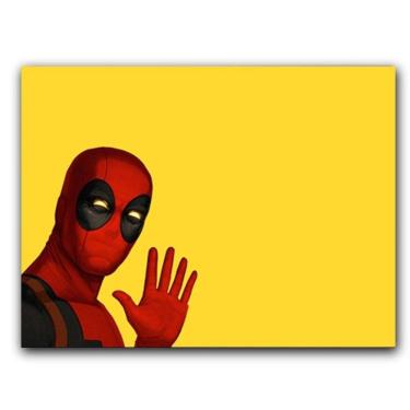 Imagem de Placa  Mdf  20 Cm X 30 Cm - Deadpool  Bd11 