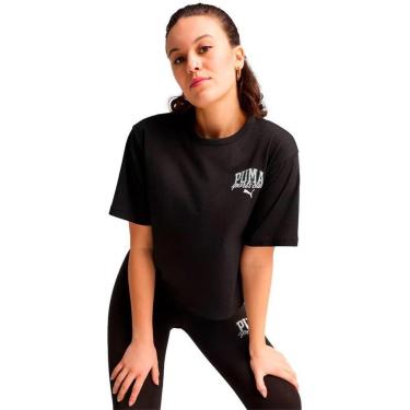 Imagem de Camiseta Puma Class Relaxed Crop Feminina-Feminino