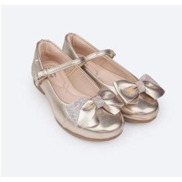 Imagem de SAPATILHA INFANTIL PAMPILI COM LAÇO E STRASS - 100502-Feminino
