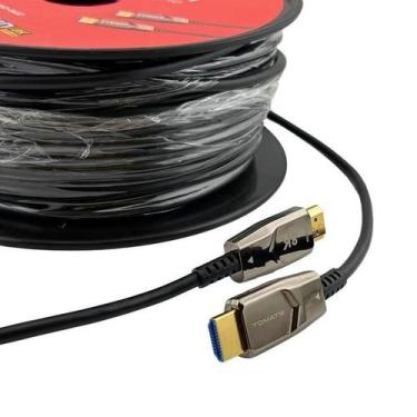 Imagem de Cabo HDMI Óptico 8K 30 Metros Tomate MHD-8430