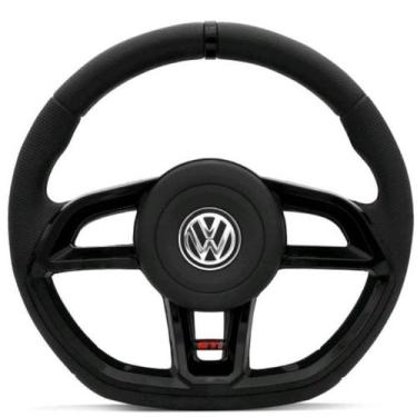 Imagem de Volante Esportivo Gol G2, G3 E G4- Gti Vision Preto - Volkswagen