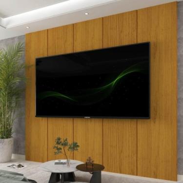 Imagem de Painel para TV 100% MDF Realce 220 Naturale - Gelius - Gelius Móveis