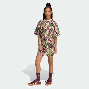 Imagem de Vestido Adidas Farm Feminino Bege, M
