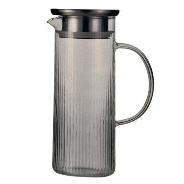 Imagem de Jarra Acqua 1,4L de Vidro Borossilicato com Tampa em Inox para Água e 