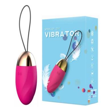 Imagem de Vibrador Bullet Controle Sem Fio 10 Vibrações Recarregável