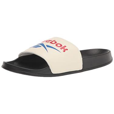 Imagem de Reebok Tênis unissex clássico adulto, Preto/branco/vermelho vetor, 7.5 Women/6 Men