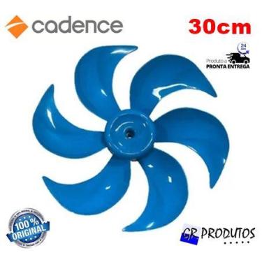 Imagem de Hélice Ventilador Cadence Eros Supreme 30cm 6 Pás Azul Eixo Meia Lua 8