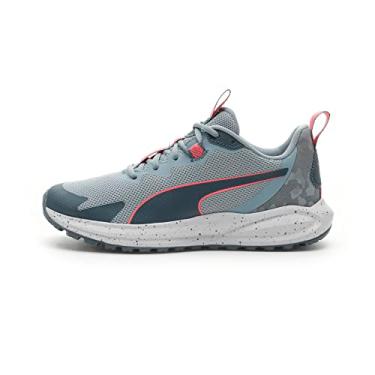Imagem de PUMA mens Twitch Runner Trail Sneaker, Blue Wash-evening Sky-sunset Glow, 9.5 US