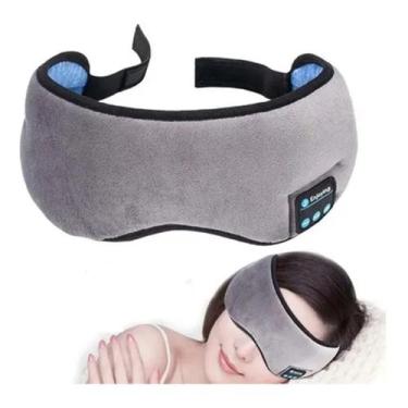 Imagem de Máscara Para Dormir Tapa Olho Com Fone De Ouvido Bluetooth - Getit Wel