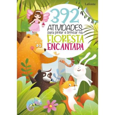 Imagem de 392Atividades Para Pintar E Brincar Na Floresta Encantada