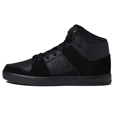 Imagem de DC Cure Tênis casual de cano alto para meninos, Preto, 16