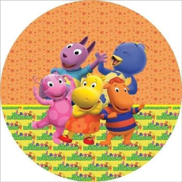 Imagem de Painel Redondo 3D Sublimado Backyardigans Frd-3566
