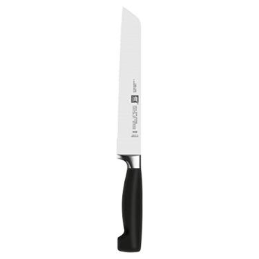Imagem de Zwilling J.A. Henckels Twin Four Star Faca de pão de aço inoxidável de alto carbono de 20,32 cm